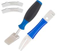 CHARMNAIL Kit de Réparation Freins à Disque Vélo 4 Pièces, Outil Repousse Piston et Redresseur Disque de Frein, pour Entretien DIY à Domicile