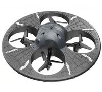 Charmofun RC UFO Drone pour Enfant et Débutants, Mini Drone avec Caméra et Lumières LED Multicolores, Drones Radiocommandés Enfant avec Flip 360°, Évitement d'obstacles et Deux Batteries (Noir)