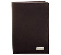 Charmoni Grand Classique Portefeuille en Cuir Protection RFID Blocage Homme (Chocolat)