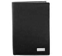Charmoni Grand Classique Portefeuille en Cuir Protection RFID Blocage Homme (Noir)