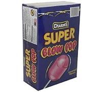 Charms CHARMES SUPER BLOW POP 32 ASSORTIES SAVEURS GRM Chaque (48 dans un paquet)