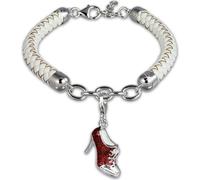 Charms en argent Charms en argent blanc rouge pour jeunes femmes FCA153