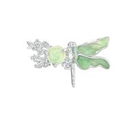 Charms Papillon 925 Argent Sterling Dragonfly Émail Zircon Perles Bricolage Bracelet Pendentif Bijoux