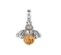 Charms Papillon 925 Argent Sterling Dragonfly Émail Zircon Perles Bricolage Bracelet Pendentif Bijoux