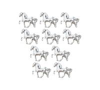 Charms Pour Décorations Ongles - 10 Pièces Fournitures Manucure Forme Cheval | Gemmes Décoratives Scrapbooking - Pour Mariage Fête Événements Spéciaux Artistes Mariées Débutants Professionnels Amateur