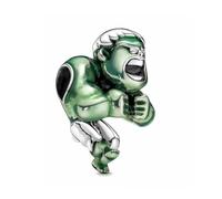 CHARMY´S Breloque Marvel Avengers en argent sterling compatible avec les bracelets Pandora - Perles et bijoux de super-héros pour femme (Hulk)