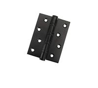 Charnière 1PC Porte En Acier Inoxydable Et Matériau De Fenêtre Roulement Silencieux Épaissie 6/5 Pouces Plat Folio Charnière(4 inch black)