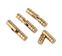 Charnière, 4pcs 4mm20mm Invisible Dissimulé Baril Cuivre Pur Laiton Charnière Montage Boîte à Bijoux Quincaillerie De Meubles