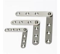 Charnière à bec de poulet, charnières pivotantes cachées à sept mots, couteau décalé, rotation à 360 degrés, 1/2 pièces(A-2pcs)