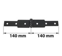 Charnière à congé acier pour volets battants, L.50 x l.140 mm G