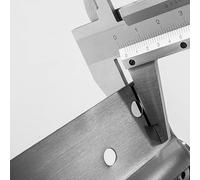 Charnière à double ressort en acier inoxydable avec fonctionnement de porte bidirectionnelle, fermeture automatique et palier réglable en force pour portes battantes (7,6 cm)