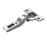 Charnière à frapper entraxe 52mm coudée 9mm ouverture 110° finition argentée - - C2W6G99