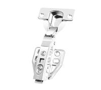 Charnière à grande coupelle en acier inoxydable de qualité supérieure de 25 mm avec mécanisme de fermeture en douceur for armoires - 1 pièce(Without Cover)