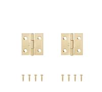Charnière à paumelle pliante, Charnière pliante à 270 degrés en acier inoxydable, lot de 2, multicolore, for porte d'armoire et meubles(Golden 38mm 2pcs)