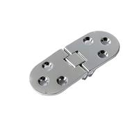 Charnière à rabat en alliage de Zinc, 2 pièces, avec pliage épais, for quincaillerie d'armoire table 180 degrés, porte cachée(A-2pcs)