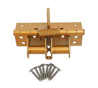 Charnière à ressort à fermeture automatique Charnière de porte automatique robuste positionnement à 90 degrés pour portes d'armoires meubles portes en bois matériau en fer 200g