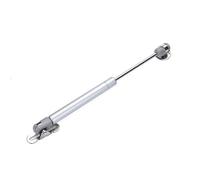 Charnière à ressort à gaz en cuivre 150N for portes d'armoires de cuisine - Matériel de support de levage hydraulique à fermeture douce(Gray)