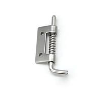 Charnière à ressort à goupille haute/basse tension en acier inoxydable 304, 1 pièce(Left)