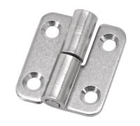 Charnière à ressort amovible en acier inoxydable 304 for armoires et penderies - Système de fermeture coulissante avec languette amovible(Left)