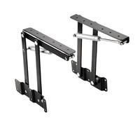 Charnière à ressort for table basse, 1 paire de charnières café, cadre levage pliable, mécanisme supérieur, tampon hydraulique, matériel for salon