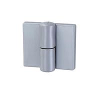 Charnière à roulement, charnière de porte lourde 2 pièces Public House WC Gent's Room Inn Restaurant matériel de salle de bain montage porte en plastique charnière montante(Gray,Right hinge)