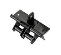 Charnière à roulement, charnières de porte à roule Charnière De Porte À Ressort Invisible Fermeture Automatique Robuste 4 Pouces, Positionnement 90 Degrés(Zwart)