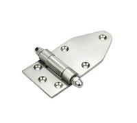 Charnière à roulement, charnières de porte à roulement à billes, charnières porteuses en acier inoxydable, équipement de machines industrielles robustes, charnières de porte, grande charnière/14