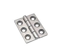 Charnière à roulement en acier inoxydable 304 ou en alliage de zinc pour machines électriques industrielles lourdes (acier inoxydable 304, 65 x 55 x 5,5 mm)