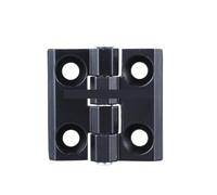 Charnière à roulement en alliage de Zinc noir/blanc CL218 HL050, 50x50mm, 1 pièce