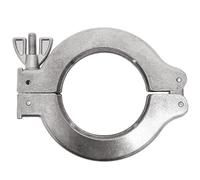 Charnière à serrage rapide à bride ISO-KF en acier inoxydable, 2 pièces, for raccords sous vide, ensemble de colliers de serrage à écrou à oreilles, taille KF-40(KF50)