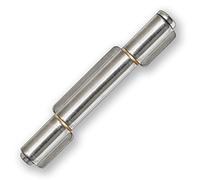 Charnière à souder 3 pièces avec boulon amovible à 3 ailes en acier inoxydable A2 (1 pièce, 120 mm)