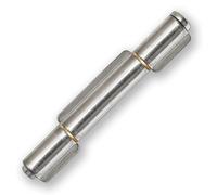 Charnière à souder 3 pièces avec boulon amovible à 3 ailes en acier inoxydable A2 (1 pièce, 140 mm)