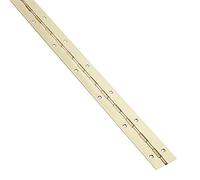 Charnière à tige 1000 x 32 x 0,7 mm Finition laiton Paumelle de porte Charnière Piano Charnière à bande de SOTECH