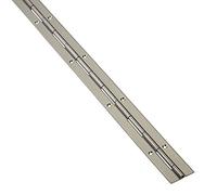 Charnière à tige 1000 x 32 x 1,5 mm en acier inoxydable mat Paumelle de porte Charnière piano de SOTECH
