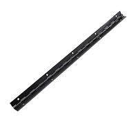 Charnière à Tige pour Piano, KAIISSA Acier Inoxydable Charnière Longue 380 x 26 mm Noir, Divisible/Découpable Charnière Bande de Soudure Charnière de Meuble Coulé Professionnel de Marine Charnière
