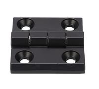 Charnière à vis de montage à double ressort comprimé Charnière de porte d'armoire en alliage de zinc avec fonction tampon pour portes d'unité Portes d'armoire Boîtes de (47 * 50mm)