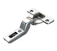 Charnière à visser série 200 entraxe 48mm coudure 17mm finition argentée - SALICE - C2A6P99 Noir G