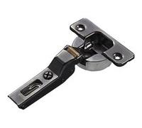 Charnière à visser SILENTIA+ bras coudé de 9 finition titanium - SALICE - C7A6GE6