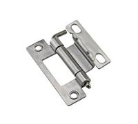 Charnière amovible en acier inoxydable, 1 pièce, for machines électriques industrielles, équipement de moteur, boîte, porte d'armoire, charnière cachée(60x60x24.5)