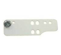 Charniere Blanche Sup.inf. (pivot M8) Pour Refrigerateur Scholtes - C00046893 G