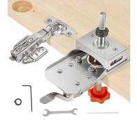 Charnière Cachée, Positionnement Précis Charnière Trou Punch, Précis Bois Usinage Porte Armoire Charnières Outils De Montage, Verrouillage Précis Cabinet Charnière Cabinet