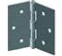 Charnière carrée à nœud roulé 1002 50x50mm épaisseur 0,9mm pièce - MONIN - J542120 Noir G