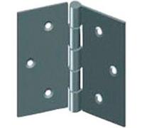 Charnière carrée à nœud roulé AD percée fraisée 60x60mm - MONIN - J542130 Noir G