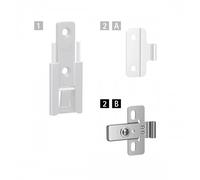 Charnière centrale intermédiaire 3 pièces - femelle 2B - WingLine L et S HETTICH