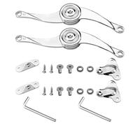 Charnière, charnières, quincaillerie, 1 x 2 4 porte de couvercle meuble à fermeture en douceur, d'armoire placard, séjour rotatif, givrée, bureau, ascenseur