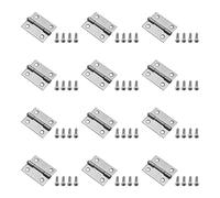 Charnière, charnières, quincaillerie, porte de tiroir d'armoire bout à en acier inoxydable 1.5 "longueur 2 pièces/ 4 6 8 10 12 pièces