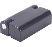 Charnière, charnières, quincaillerie, remplacement de charnière cachée en métal noir CL219 for armoire porte couleur mate/noir/blanc(Nero)