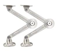 Charnière - Compas à Système d'Amortissement - 2 Pcs - Charge Max 18 kg - Angle d'Ouverture 75°-110°