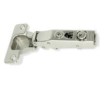 Charnière coudée avec amortisseur épaisseur 14-24mm à vis - - 1006007