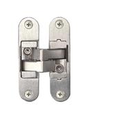 Charnière croisée cachée charnière de porte Invisible tridimensionnelle réglable porte pliante plate à 180 degrés charnière de porte en bois cachée(Small right 1)